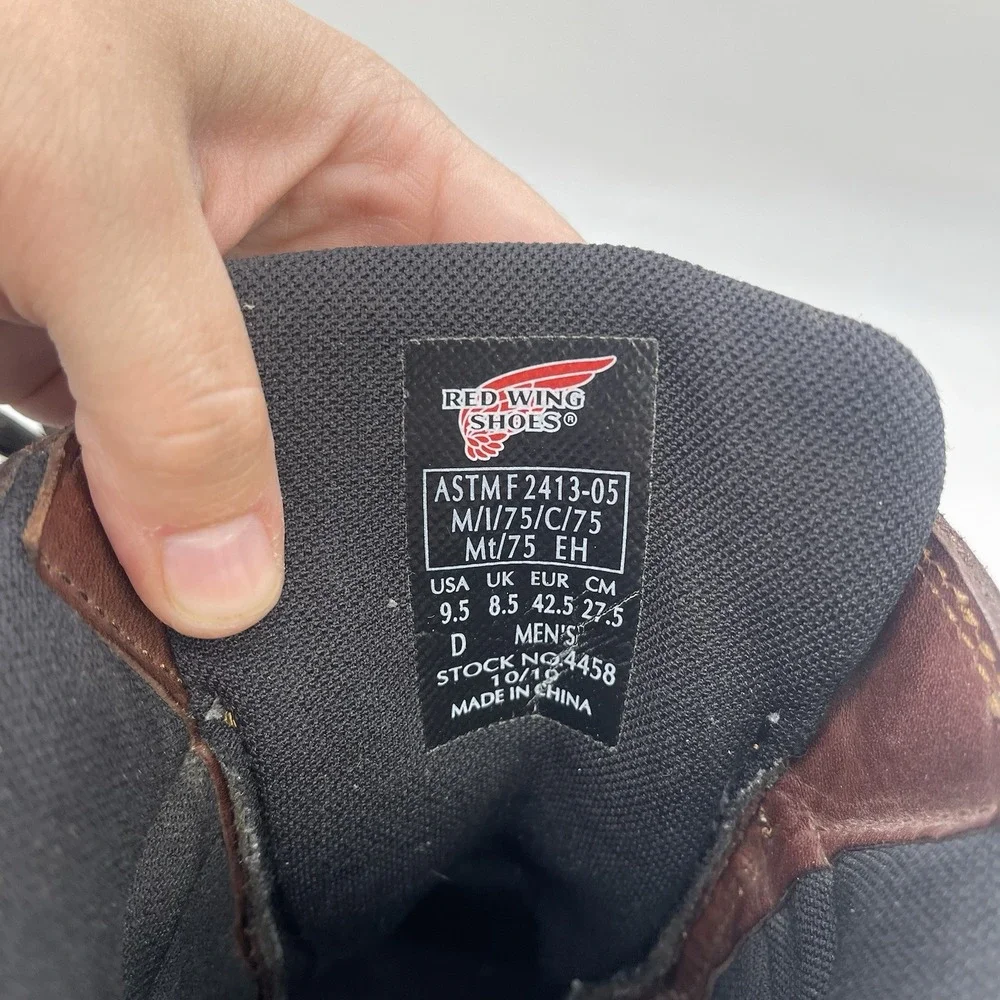 Red Wing Shoes shop confidence